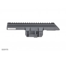 SAG Side-Rail QD Cover Optic Mount Â– CNC Aluminum 1913 (19-Slot, Low Profile)