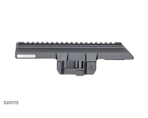 SAG Side-Rail QD Cover Optic Mount Â– CNC Aluminum 1913 (19-Slot, Low Profile)