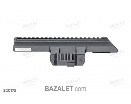 SAG Side-Rail QD Cover Optic Mount - CNC Aluminum 1913 (19-Slot, Low Profile)