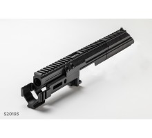 SAG MK4 Chassis for Compact AKSU Platforms Â– CNC Aluminum Free-Float 1913 Monorail
