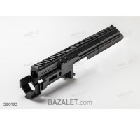 SAG MK4 Chassis for Compact AKSU Platforms - CNC Aluminum Free-Float 1913 Monorail