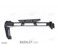 SAG ATOM Minimalist Stock - CNC Aluminum, Adjustable Cheek Riser