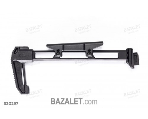 SAG ATOM Minimalist Stock - CNC Aluminum, Adjustable Cheek Riser