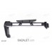 SAG ATOM Minimalist Stock - CNC Aluminum, Adjustable Cheek Riser