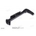 SAG ATOM Minimalist Stock - CNC Aluminum, Adjustable Cheek Riser