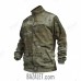 Fleece sweatshirt with pads and stand collar