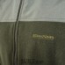 Fleece sweatshirt with pads and stand collar