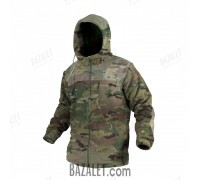 Fleece sweatshirt with reinforcement pads