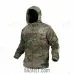 Fleece sweatshirt with reinforcement pads