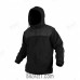 Fleece sweatshirt with reinforcement pads