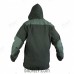 Fleece sweatshirt with reinforcement pads
