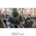 Fleece sweatshirt with reinforcement pads