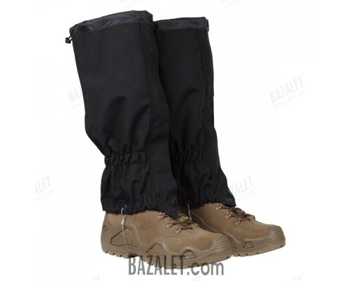 Gaiters, enlarged