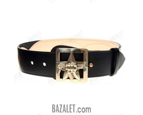 Officer leather belt, SPN pattern