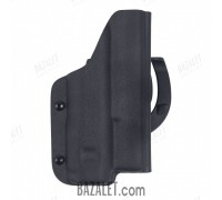 Quick-release holster for Glock 17 with laser pointer Klesch