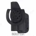 Quick-release holster for Glock 17 with laser pointer Klesch