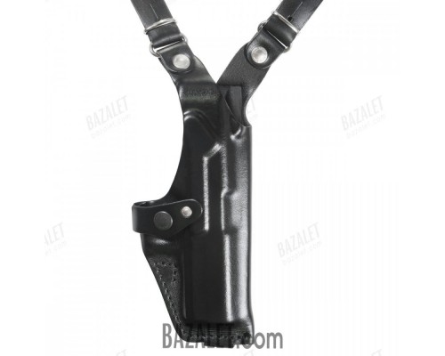 Vertical shoulder holster for ?10,?12 (model No. 20)