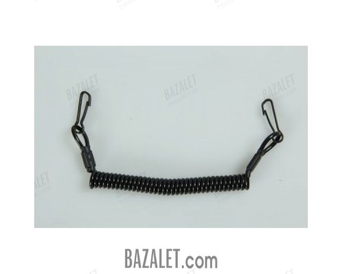 Twisted sidearm cord for a bag