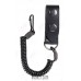 Twisted sidearm cord with leather loop
