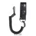 Twisted sidearm cord with leather loop