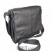Leather bag "Bond" / Black /