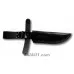 Folding leather sheath, size 3