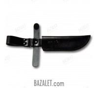 Folding leather sheath, size 4