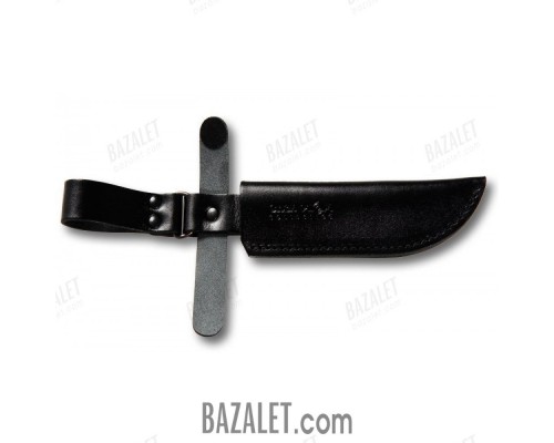 Folding leather sheath, size 4