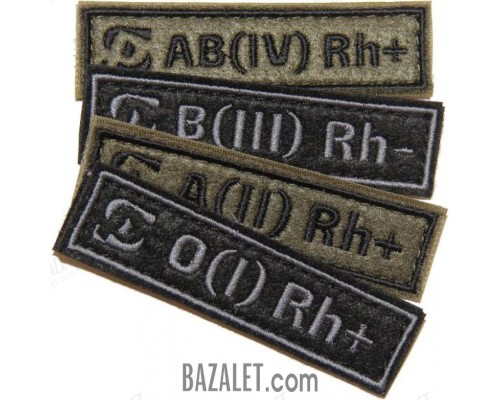 SP Logo Blood Type Patch