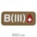 Patch PVC Blood Type