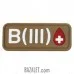 Patch PVC Blood Type