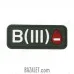 Patch PVC Blood Type