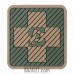 PVC patch Medical cross (45x45 mm)