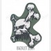 Patch PVC Skull and Bones Oliva