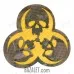 Patch reflective Bio-hazard