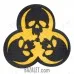 Patch reflective Bio-hazard