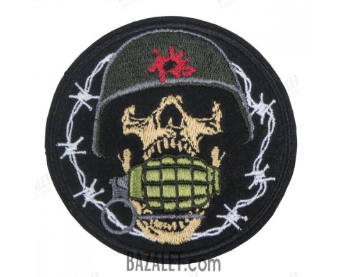 Patch Skull with launcher (80x80)