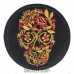 Patch Skull Khokhloma (80x80 mm)