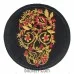 Patch Skull Khokhloma (80x80 mm)
