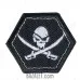 Patch Skull Pirate (45x52 mm)