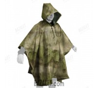 Raincoat Poncho Rip-Stop Moss