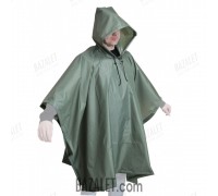 Raincoat Poncho Rip-Stop Olive