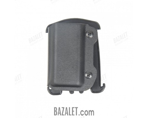 Poucher for sidearm magazines with crab mount (MOLLE)