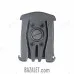Poucher for sidearm magazines with crab mount (MOLLE)
