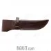 Sheath model No. 8 knife: 007.09, Moose-large DP (with button) /155mm*48mm/