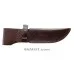 Sheath model No. 8 knife: 007.09, Moose-large DP (with button) /155mm*48mm/