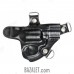 Horizontal shoulder holster for Groza R-02 (model 21)