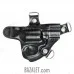 Horizontal shoulder holster for Groza R-02 (model 21)