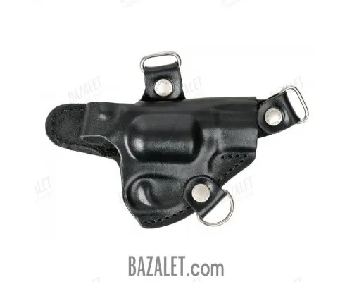 Horizontal shoulder holster for Taurus LOM-13 (model 21)