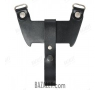 Suspension system on a shoulder holster for 2 spare clips